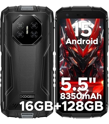 Amazon.com: DOOGEE S41 MAX Rugged Smartphone 2024,16GB + 256GB/SD
